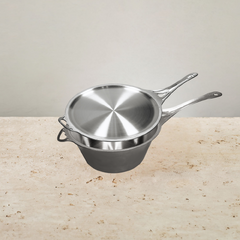 nöni™ 4.5L Saucepan + 27cm Skillet Lid Set