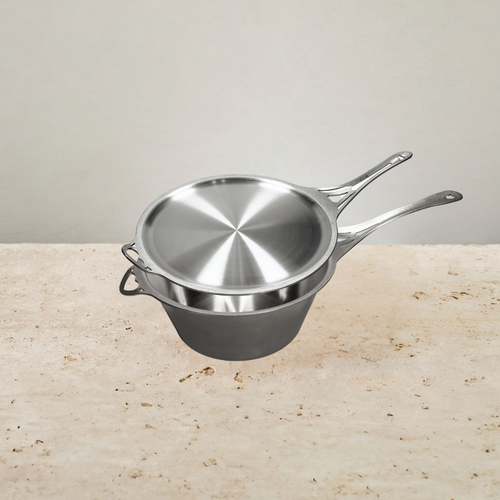 nöni™ 4.5L Saucepan + 27cm Skillet Lid Set