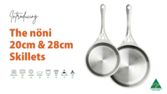 LL43 - The noni 20cm & 28cm Skillets