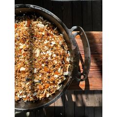 Darren Robertson's granola with coconut, maple and miso