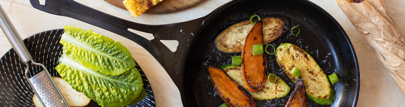 Recipes to build your iron pan's seasoning