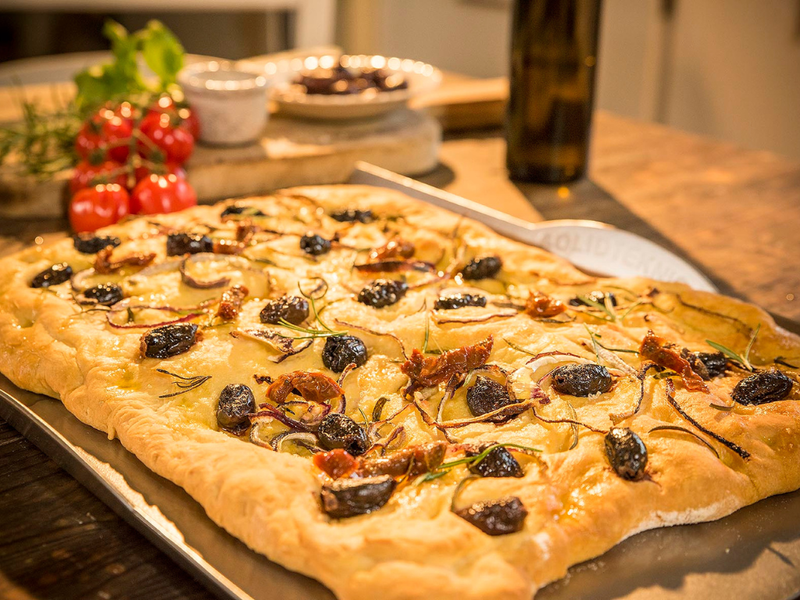 Potato, Rosemary and Garlic Oil Focaccia