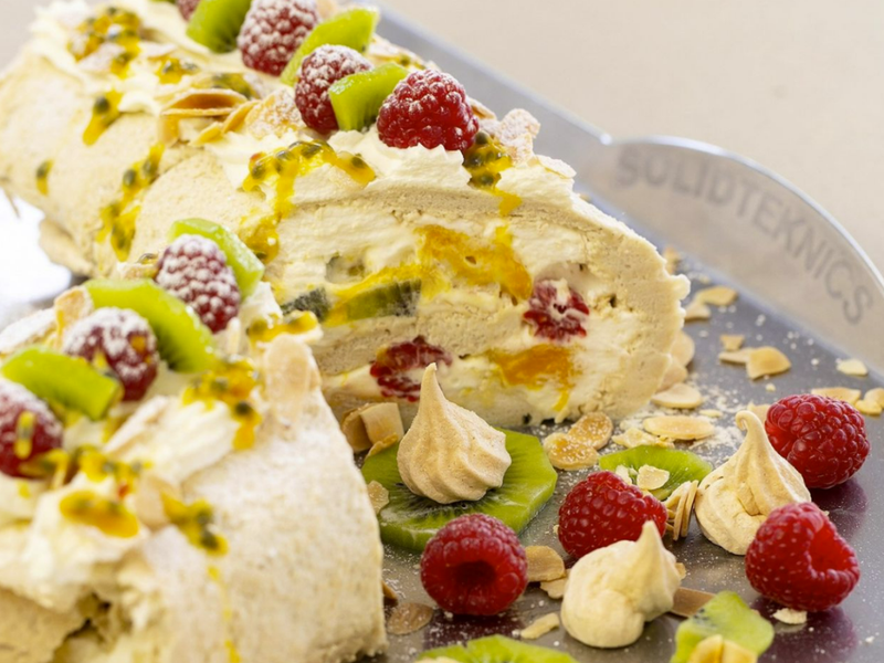 Summer Meringue Roulade
