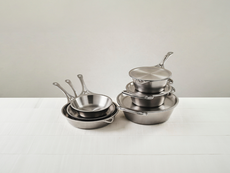 Our Stainless Steel vs. Traditional Clad Stainless
