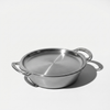 6L Stainless Steel Dutch Oven & 33cm Frypan-Lid Set