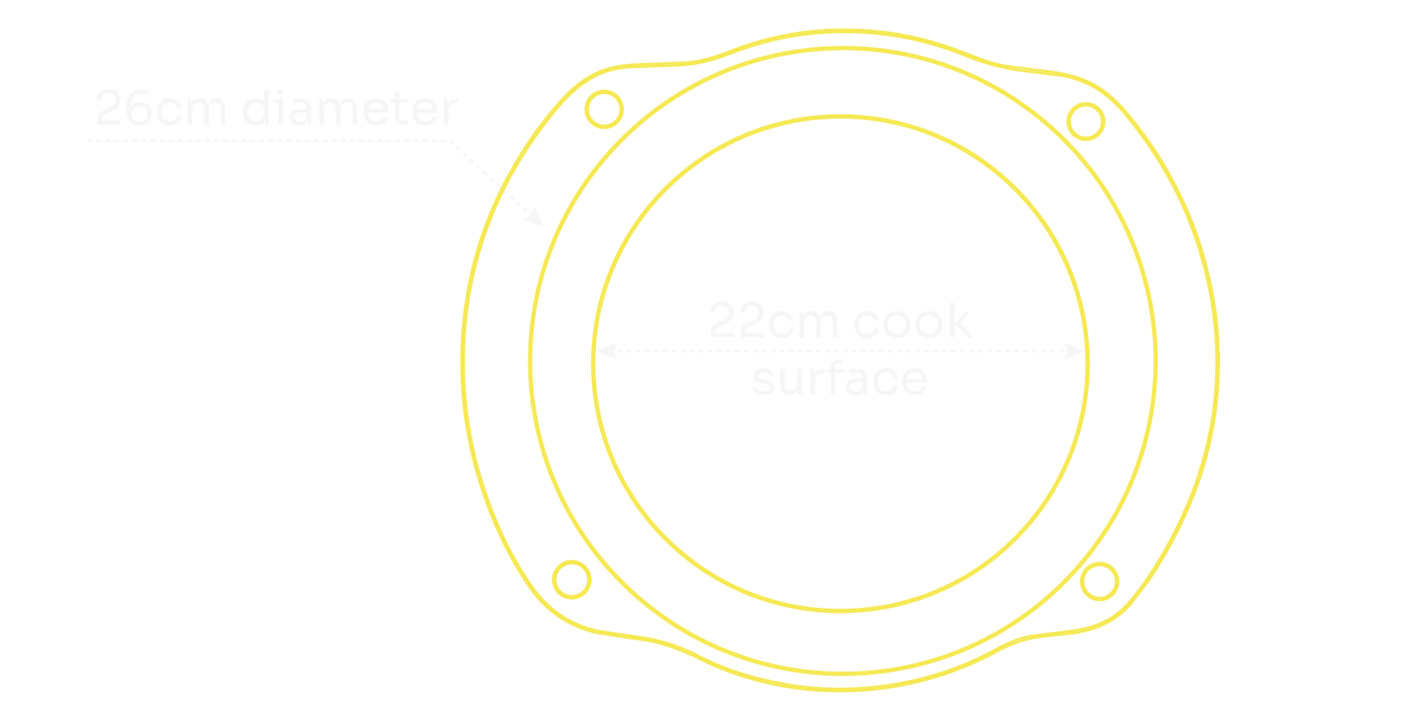 26cm Lightweight Iron Oven-to-Table Pan — specifications