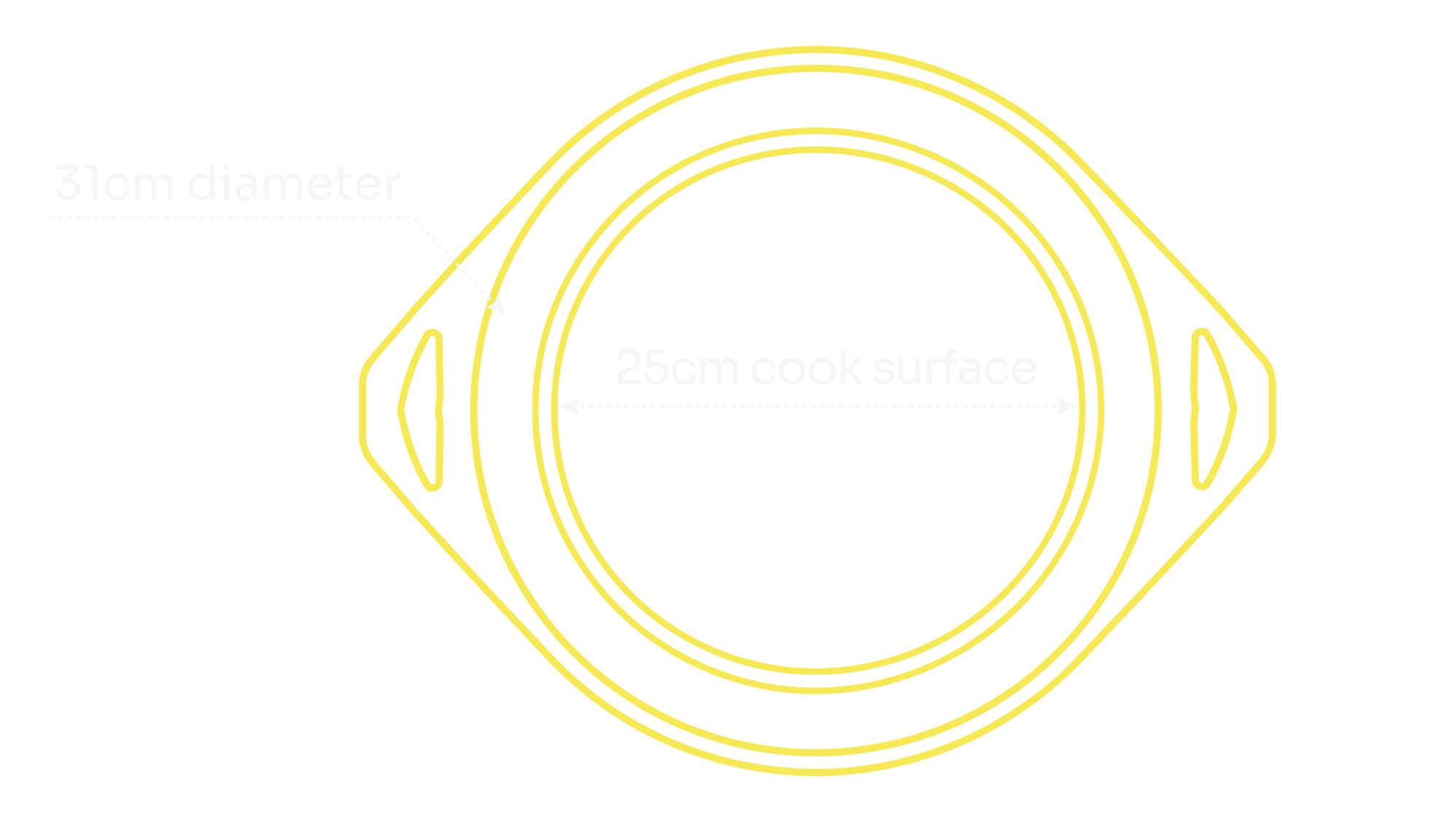 31cm Stainless Steel Deep Baking Pan — specifications