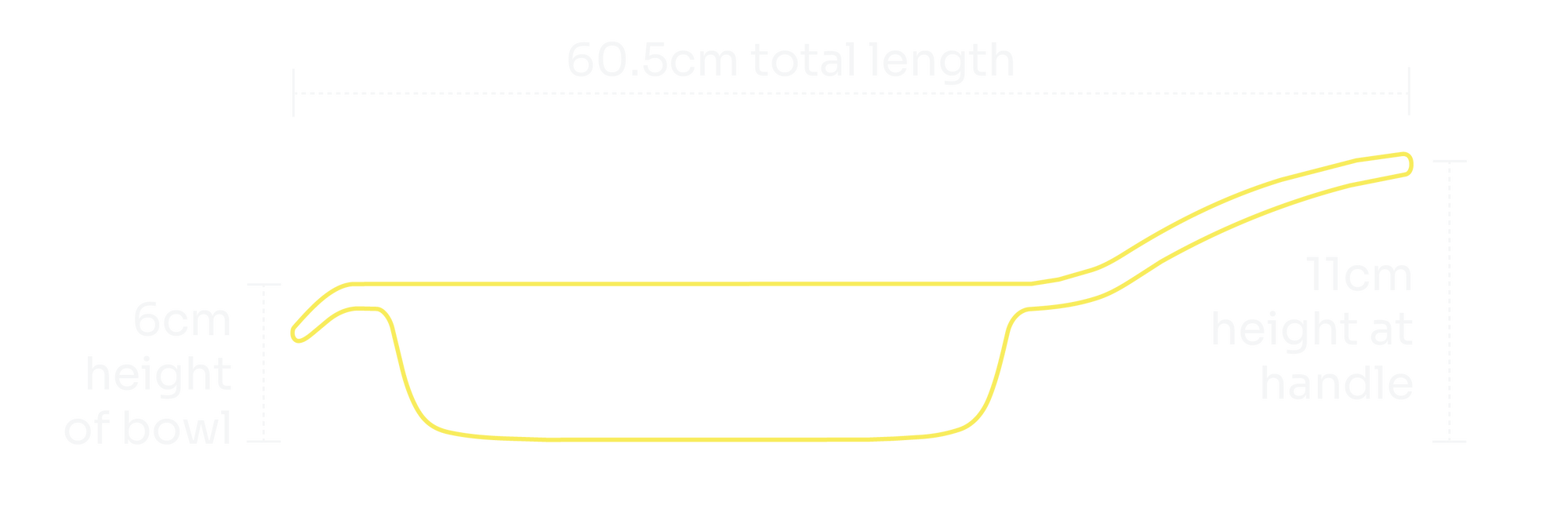 31cm Heavy Iron Frypan — specifications