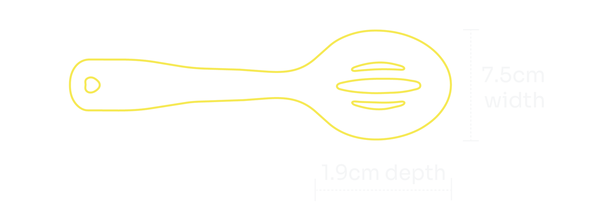 Lil’ Slotted Spoon - Spring Stainless Steel — specifications