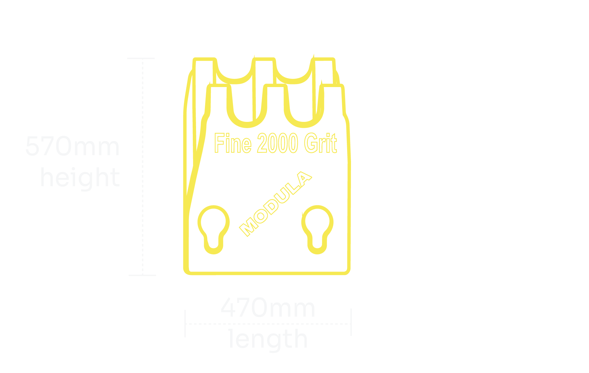 2000 Grit Diamond Sharpener Head — specifications