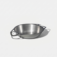 30cm Polished Iron Wok