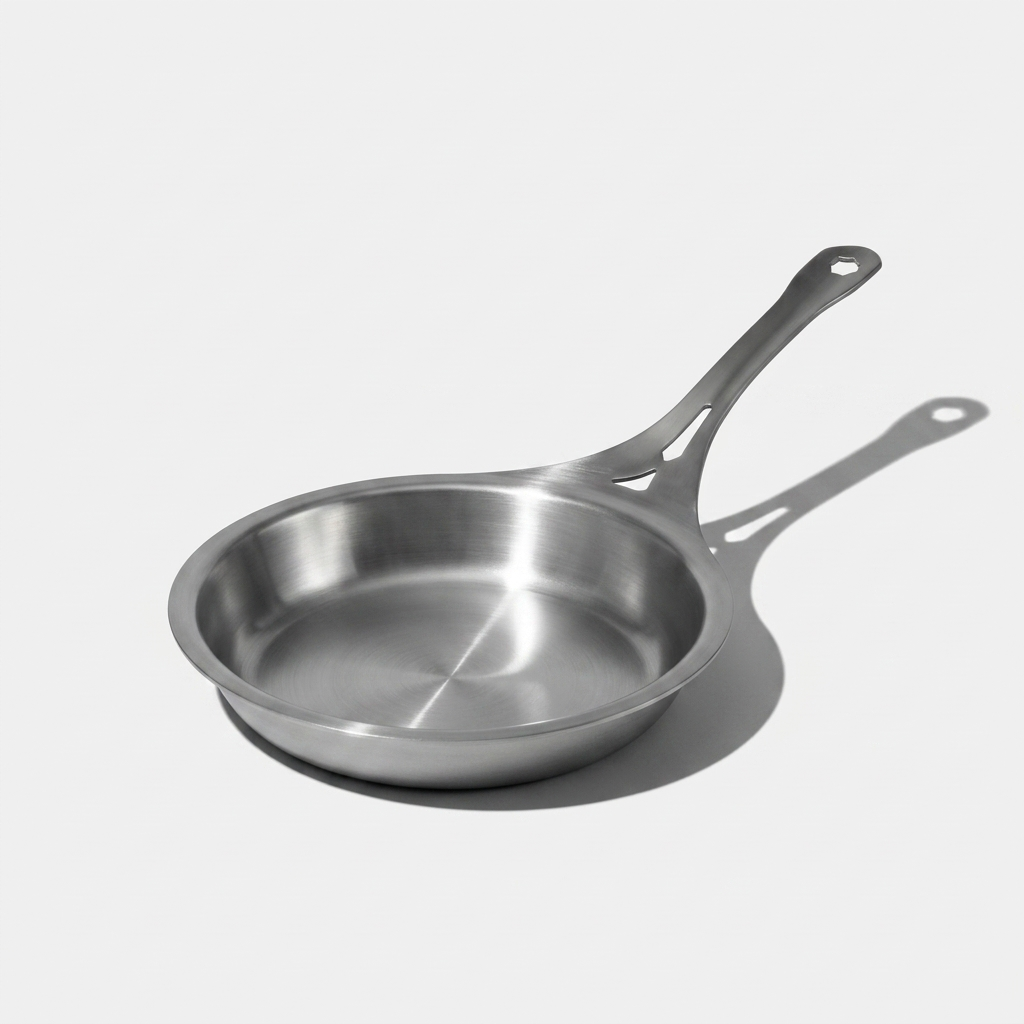 24cm Lightweight Stainless Steel Frypan