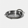 35cm Bigga Polished Iron Frypan