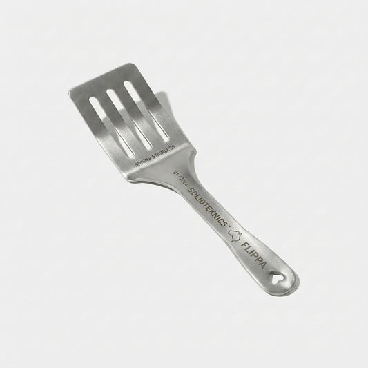 The Slotted Flippa – Stainless Steel