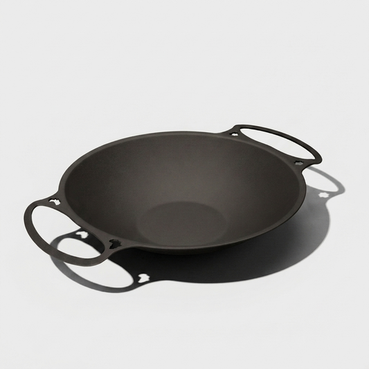 35cm/4.5L Iron Pro Wok + free Chef Spoon