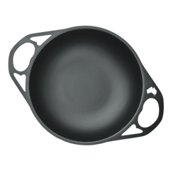 30cm Iron Dual Handle Wok